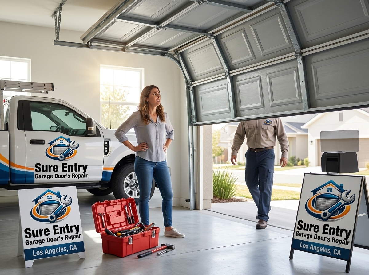 Garage Door Won't Open in Los Angeles
