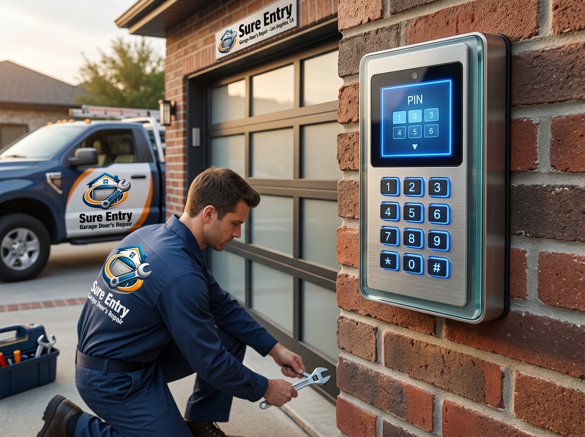 Garage Door Keypad Installation in Los Angeles